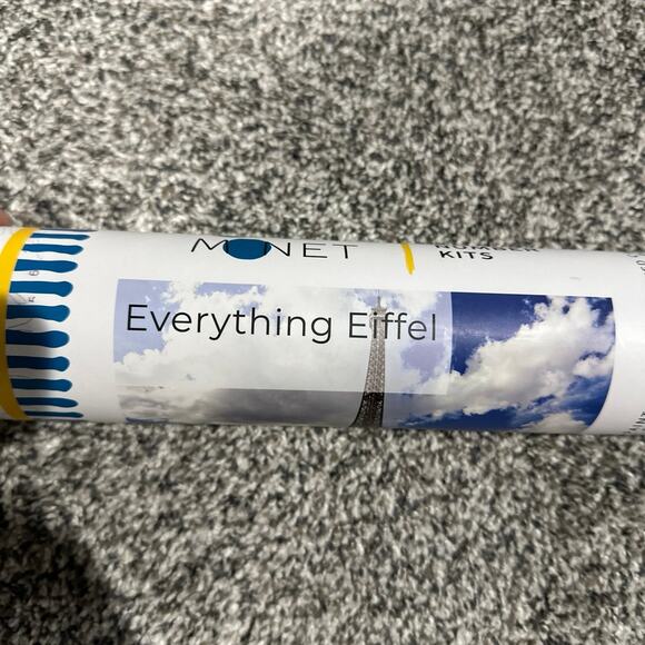 Paint Color by Number for Adults, DIY 16x20 Modern Decor Eiffel Tower Canvas - Picture 3 of 5